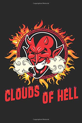Preisvergleich Produktbild Clouds Of Hell: Notizbuch für Dampfer und E-Zigaretten Liebhaber