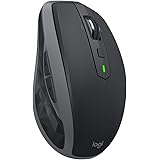 Logitech MX Anywhere 2S Mouse Wireless, Multidispositivo, Bluetooth o 2.4 GHz Wireless con Ricevitore USB Unifying, 4000 DPI 