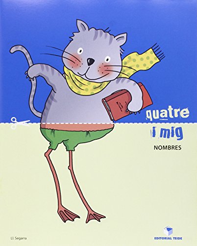 Quatre i migQuadern de nombres