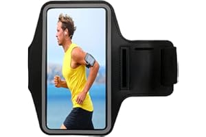 FYACCD Sportarmband Handy, Armbander Armtasche, Sportarmband Handytasche, Schweißfest Running Armband für iPhone, Huawei, Xiaomi, LG, Samsung Galaxy Smartphone, bis zu 6,5"