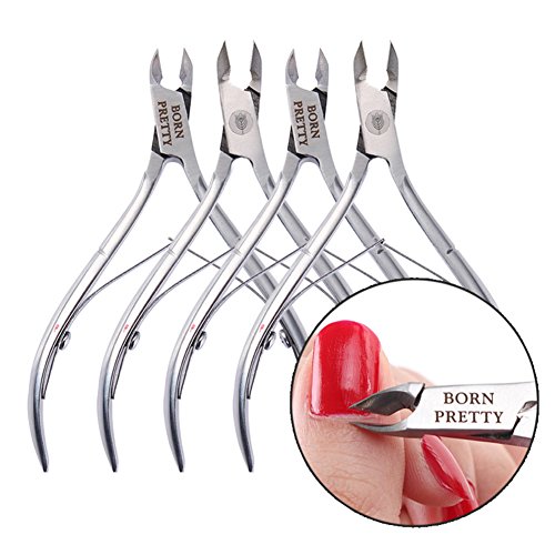 Born Pretty 1Pc Nail Cuticle Nipper Clipper Scissor Plier Dead Skin Remover Manicure Nail Art Tool #38319