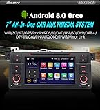 bmw 3er e46 radio-navigation tauschen Autoradio Erisin Car Stero ES7862B 7