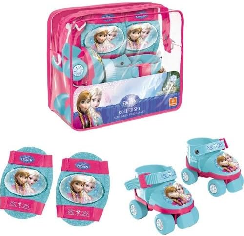SUNMAN Paten Seti Frozen-2 Dizlik/Çantası