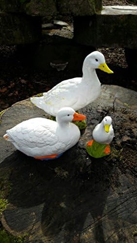 Pixieland Garden Duck Ornament ~ Swimming Mother Duck ~ Hand made in Devon