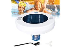 KENANLAN Ionizador solar para piscina, 27 x 26 x 21 pulgadas, ionizador solar para piscina, ionizador de cobre y plata, purificador de agua de seguridad