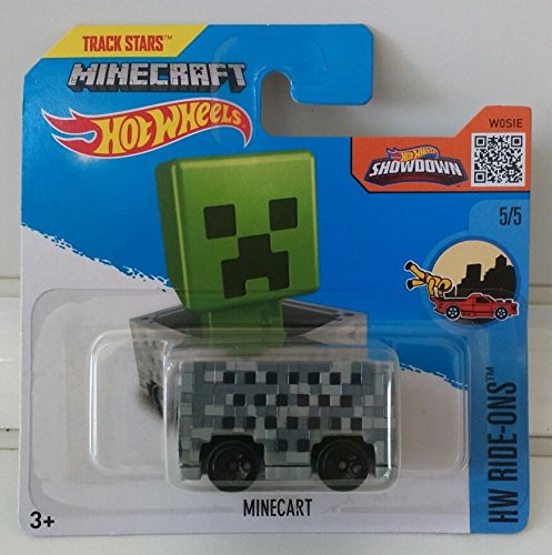 hot wheels minecraft cart