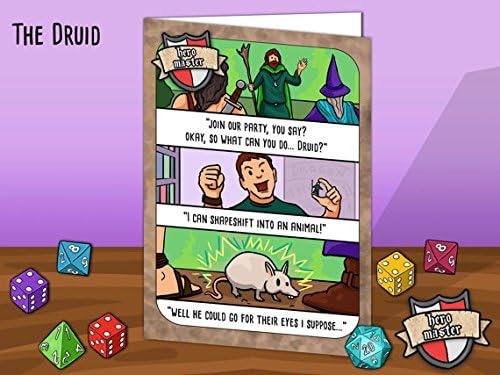 Druid RPG Cards Card 165x120mm