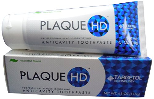 Plaque HD PRO Available from Farran Orthodontics | Professional Plaque Identifying/ Disclosing toothpaste | Increase Plaque Removal | Fresh Mint Flavor.