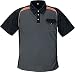 Produktbild Poloshirt Gr.XXL dunkelgrau/schwarz/orange 50%PES/50%CoolDry mit Brusttasche