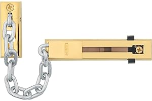 ABUS 94621 Porta, Ottone/Catena in Argento