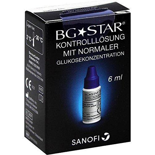 Solución de control bgstar normal 6 ml