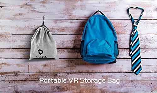 DESTEK V4 Daydream View, 103Â° FOV, HD Occhiali di realtlÃ  virtuale Occhio protetto Visore con il telecomando per i telefoni cellulari Daydream come Google Pixel/2/XL, Samsung Galaxy s8/plus, etc
