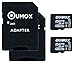 Produktbild QUMOX Speicherkarte MicroSDHC 32GB UHS-I Grade 1 Class 10 mit SD Adapter, 2 Stück