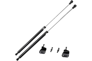 Fransande Lot de 2 vérins universels 400 mm 300 N pour capot de voiture