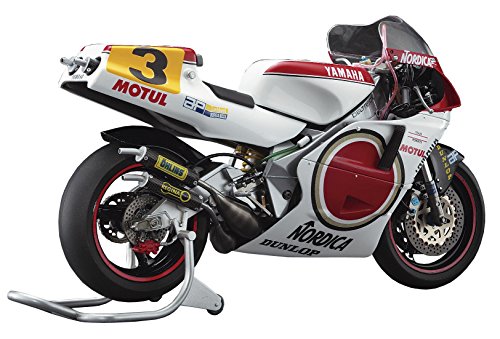 Preisvergleich Produktbild Hasegawa 021710 - 1 / 12 Yamaha YZR500 0WA8, 1989 Lucky Strike, Spiel