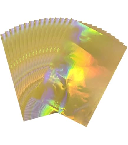 Icraft Deco Foil Transfer Sheet, 5 Pcs 6X12, Silver - View #9