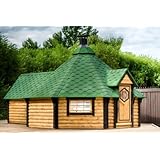 Tisch mit feuerstelle