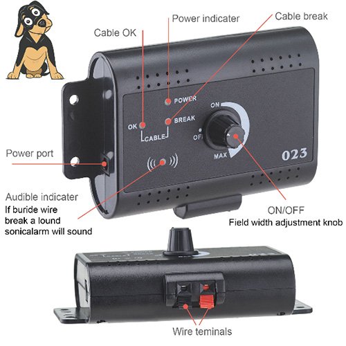 Pet-Fencing-System-Smart-Dog-Underground-Fence-InGround-Dog-Fence-Collar-Dog-Training-Collar-with-300M-Wire-Cable