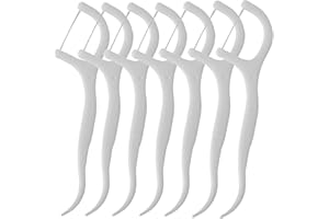 NUTTDOO Dental Floss Stick,100 PCS Disposable Toothpicks Teeth Stick Floss Picks, Cleaning Tool for Travel Home Office Restaurant