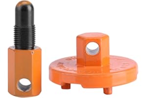 Jadpes Retrait d'embrayage, Outil Universel de démontage de démontage de Volant Moteur de butée de Piston Universelle Piston Stop tronçonneuse Embrayage Volant