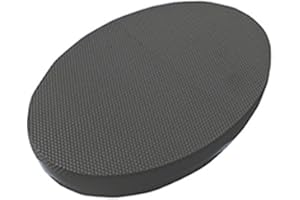 DELURA Balance Pads Balance Pads Pferd Fitness-Übungskissen Balancekissen Trainingsmatte Gymnastik Trainer Board (Color : Black)