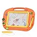 Produktbild TTMOW Zaubertafel Kinder Maltafel für Kinder ab 2 ab 3 mit Magnetische Stempel Lerntafel Reißbrett Kindergeschenk (Orange)