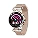 Produktbild Tianya Roségold Damen Smart Watch H1valentine 'S Day Geschenk Frauen Blutdruck Sport Smart Armband Uhr Schrittzähler