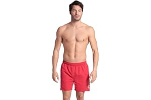 Arena Men's Fundamentals Logo Boxer R Beach Short