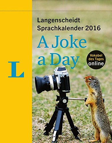 Langenscheidt Sprachkalender 2016 A Joke a Day - Abreißkalender
