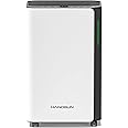 Hangsun 20L/Day Dehumidifiers for Home Dehumidifier for Drying Clothes and Damp with Digital Humidity Display, Continuous Drainage, 24 Hour Timer, Ideal for Laundry Room, Basement, Bedroom, Bathroom