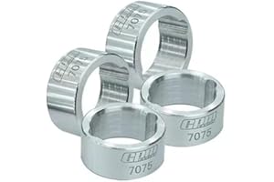 Levigo Lot de 4 anneaux renforcés en aluminium RC compatibles avec TRAXXAS 1/6 4WD XRT 8S-78086-4, accessoire de mise à niveau RC pour TRXXAS-1/5 X-MAXX 6S/8S Monster Truck