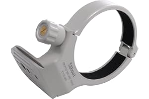 iShoot Ulepszony metalowy pierścień do mocowania statywu, do obiektywu Canon EF 70-200 mm f/4L (is/is II) USM, Canon EF 400 mm f/5,6 L USM, Canon EF 80-200 mm f/2,8 l, wbudowana płytka szybkiego