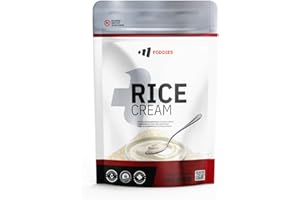 MM Supplements - Crema di Riso Fitness - Polvere - 1 kg - Fonte di Carboidrati - Appetito Soddisfacente - Ideale da Miscelare con Proteine ​​- Gusto Milky Whey