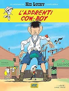 jaquette livre Aventures de Kid Lucky d'après Morris (Les) - tome 1 - Apprenti Cow-boy (L')