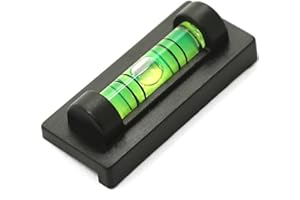 PLGEBR 1 imán magnético burbuja burbuja burbuja nivel pequeño portátil nivelación estante mini