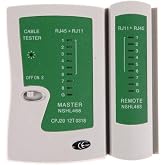 Lunatic Tkz 2345 Network Tester Rj11 Rj45 Cat Otomatik veya manuel olarak pin sinyalleri taranabilir Her bir tel i&ccedil;in LED İnt