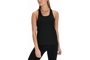 Hanyomo Mujer Racerback Chaleco Ejercicio Camisetas sin mangas Aptitud física Camiseta Atlético Sin mangas Gimnasia yoga