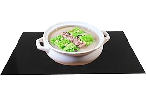 NCONCO Große Induktion Schutzmatte 52x78cm Silikon Induktionskochfeld Kratzschutz für Induktionskochfeld Multifunktions Silikonmatten Herdabdeckplatte Induktionsschutzabdeckung