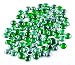 Produktbild ARSUK Kiesel, gerundete Dekorsteine, für Vasen und Dekoration, Marbles, Glasmurmeln, Wohnaccessoires & Dekoartikel 200pcs (1kg) (Grün)