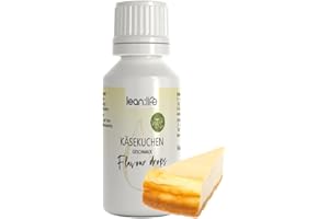 ‎LEAN:LIFE Lean:Life - Flavour Drops 30 ml - Käsekuchen - Aroma Tropfen für Lebensmittel - zuckerfrei und kalorienarm