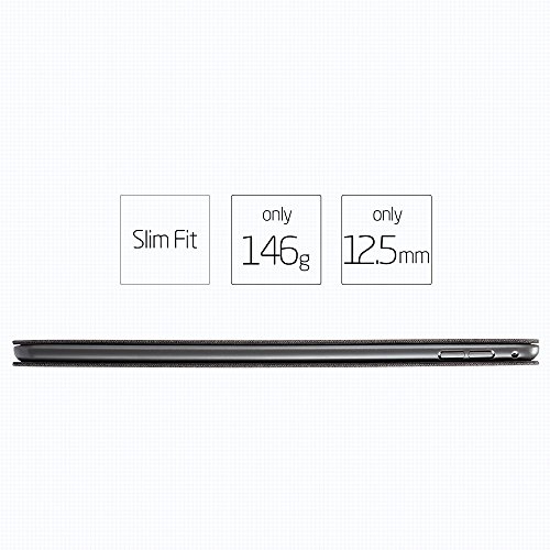 iPad Mini 4 Hülle, ESR® Auto aufwachen / Schlaf Funktion und Einstellbarem Blickwinkel Funktion Schutzhülle für iPad Mini 4 (Braun Grau) - 8