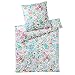 Produktbild Remember Bettwäsche Florina 209 01 Bunt Blumen Paisley Satin, Größe:200x200 cm + 2 x 80x80 cm