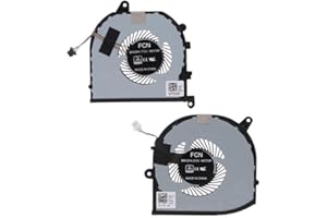 TENLANG Ventilateur de refroidissement CPU & GPU pour Dell XPS 15 9570 7590 Precision 5530 P56F002,Refroidisseur de remplacement pour ordinateurs portables,Pièce de rechange pour ordinateur (CPU+GPU)