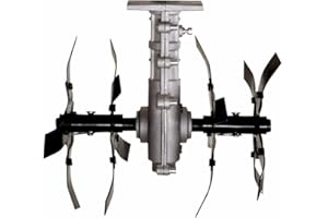 A.M.C. Gruppo Zappette per Decespugliatore Motozappa per Orto Fresa ingranaggio Zappe 9 Denti Tubo Ø26 mm Professionale