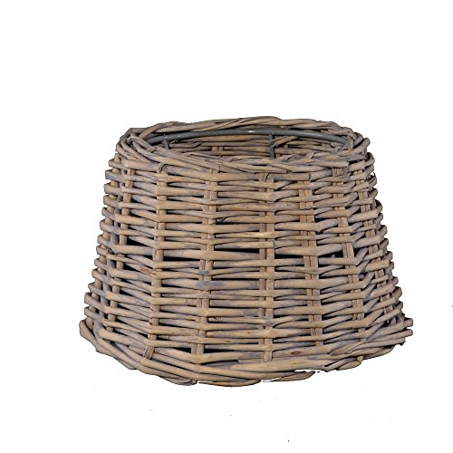 Lampenschirm Rund Luxus Ratten Natur TL 25-18-14