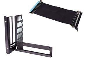 TALIUS, TECH 4 U Talius Soporte-Adaptador Vertical VGA Riser para Caja Cronos/Zeus (PCI-E 3.0 Black)