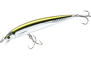 DUEL Yo-Zuri Hydro Minnow LC Floating Lure, 6", Bronze