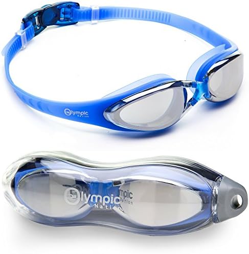 Olympic Nation Pro Swim Goggles - Blue