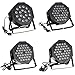 Produktbild JCHUNL RGB-Fernbedienung DMX512 Sprachaktivierte 36 LED Bühnenlicht Party Disco KTV Lampe 110-240V New Hot (Color : UK Plug)