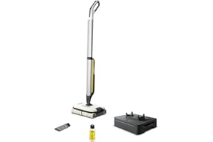 Kärcher Nettoyeur de SoLS FC 7 Cordless, avec 4 Rouleaux Microfibres Contrarotatifs, Durée d'Utilisation de la Batterie : env, 45 Min, Rendement de Surface par Charge de Batterie : env, 175 M²